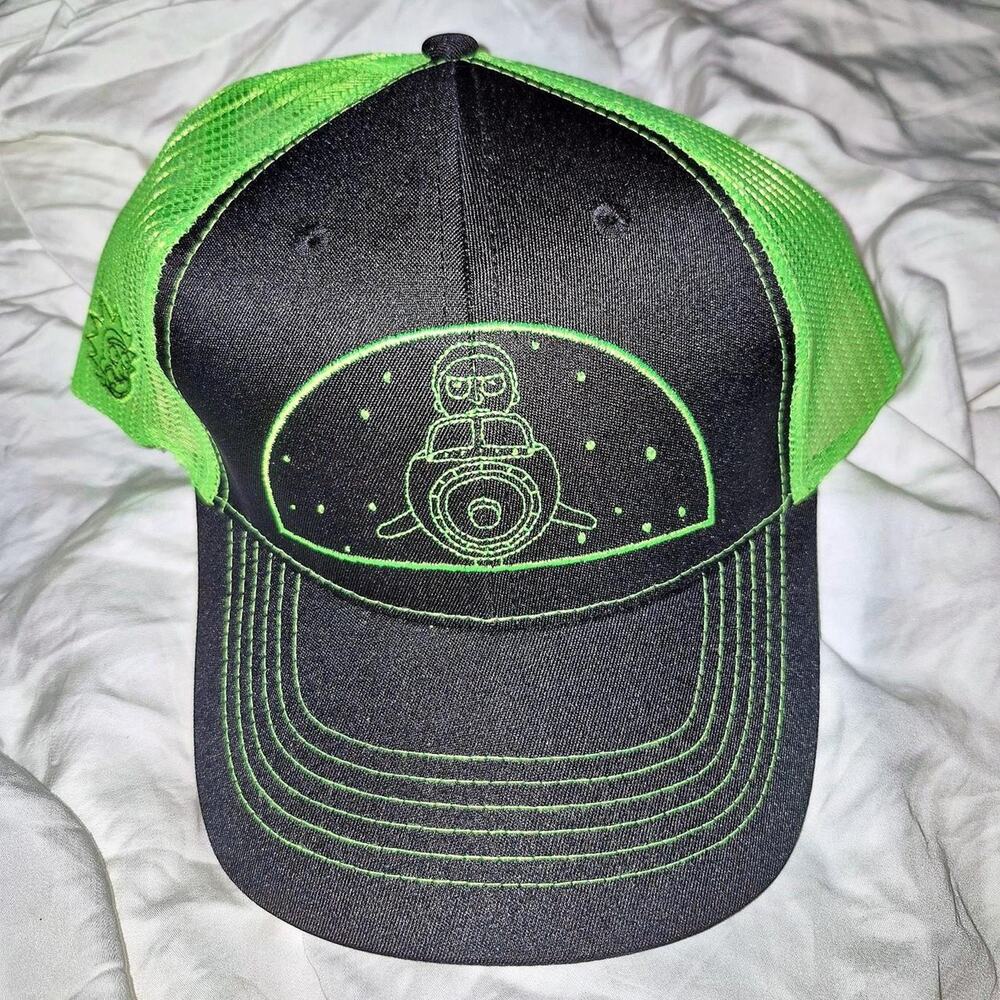 Brand new lootcrate exclusive rick and morty snapback trucker hat